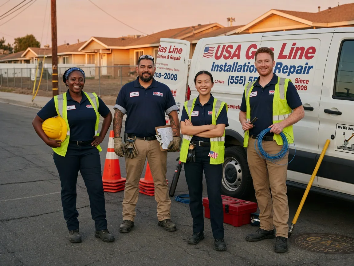 Gas Line Installation company in Plainville, IL