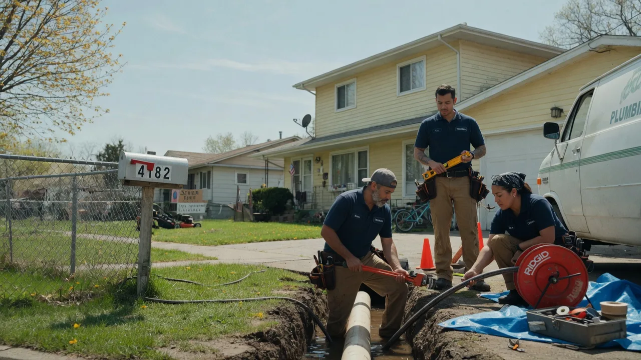 Gas Line Repair in Plainville, IL near me